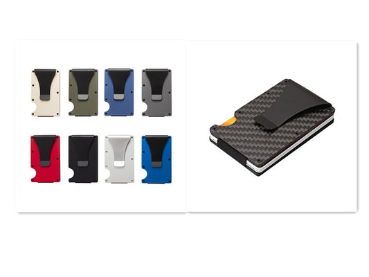 Carbon Fiber and Aluminum Alloy Wallet
