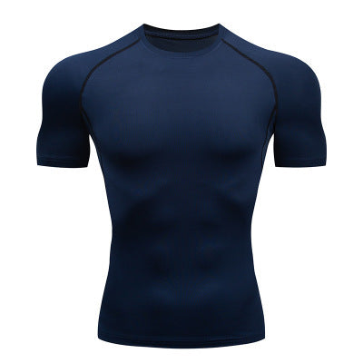 Solid Color Compression Shirt